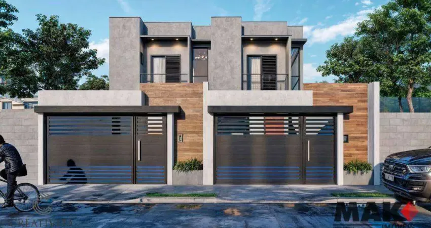 Sobrado com 2 dormitórios à venda, 77 m² por R$ 490.000,00 - Vila Brasileira - Mogi das Cruzes/SP