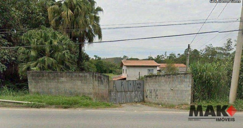 Chácara com 3 dormitórios, 16000 m² - venda por R$ 2.500.000,00 ou aluguel por R$ 4.230,95/mês - Cocuera - Mogi das Cruzes/SP