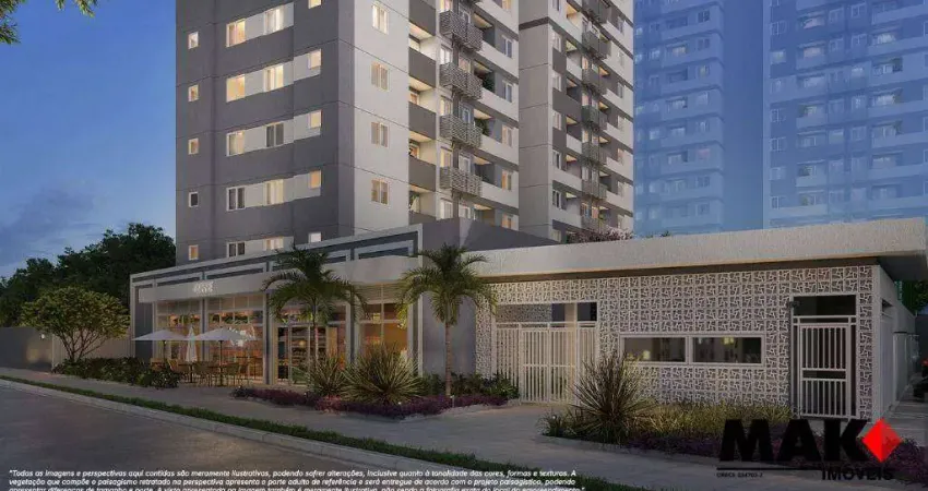 Apartamento com 1 dormitório à venda, 33 m² - vila nova cintra - mogi das cruzes/sp