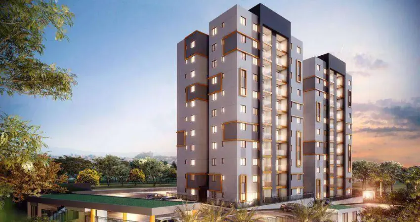 Apartamento com 3 dormitórios à venda, 64 m² por R$ 395.736,00 - Parque Santa Rosa - Suzano/SP