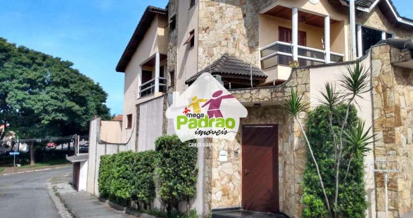 Sobrado  à venda com 3 dorms, Jd Santa Mena, Gru R$ 1.2 mi,7732
