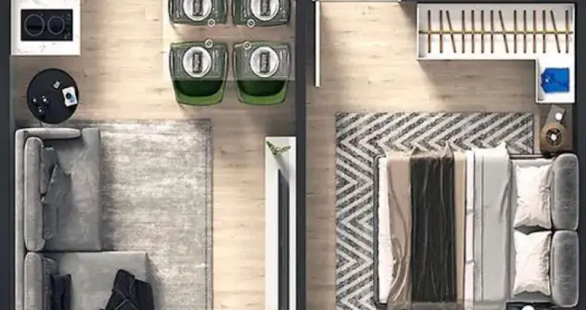 Apartamento com 1 quarto à venda na Rua Samia Haddad, 134, Vila Suzana, São Paulo