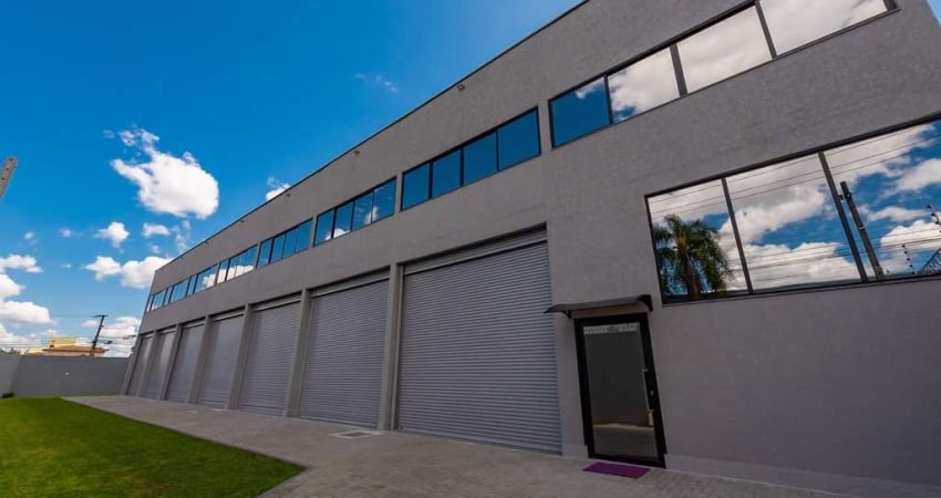 Barracão novo de 440 m² de alto padrão à venda no Parolin – localização estratégica em Curitiba | Ref. 399
