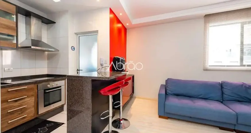 Apartamento mobiliado de 2 quartos à venda no Batel – 68 m² - Localização privilegiada | Ref 446