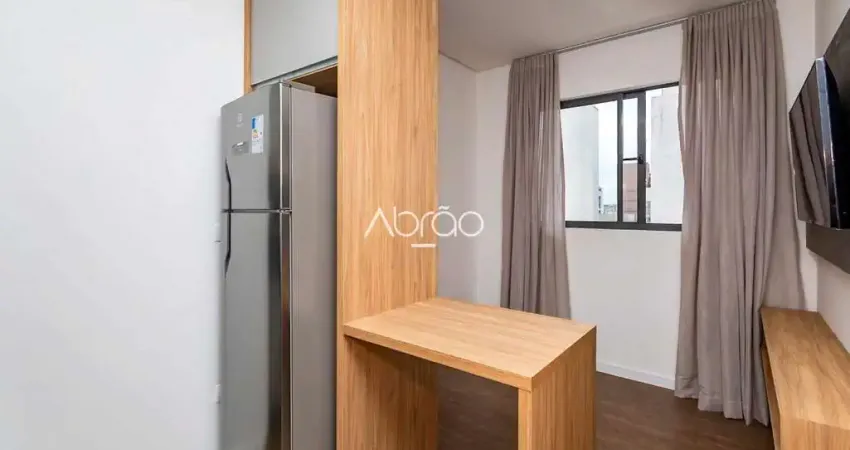 Apartamento Mobiliado à Venda no Batel – 1 Quarto - 24m² - Ideal para Morar ou Investir | Ref 480