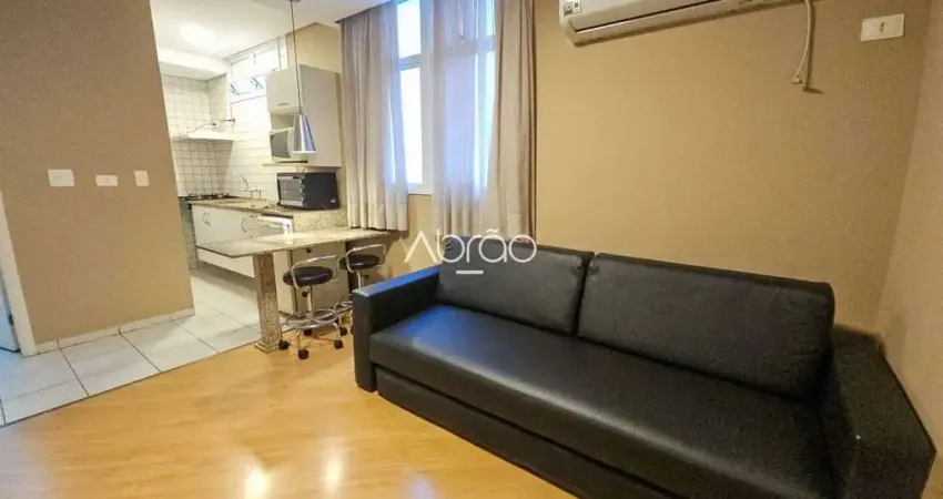 Apartamento Mobiliado com 1 quarto com closet à venda no Batel – 37 m² - Residencial Di Lucca | Ref. 526