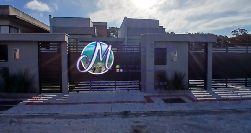 Casas no Loteamento Nova Barra Velha com 2 dormitórios   e quintal  em BarraVelha SC