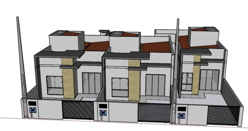 Casas 2 dormitórios na Quinta dos Açorianos em Barra Velha-SC