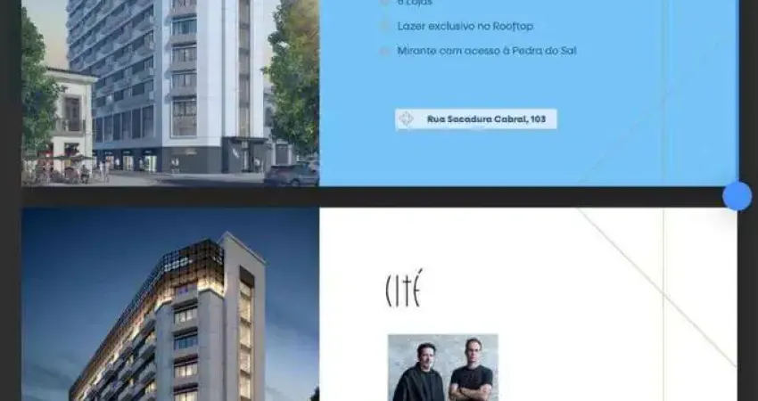 Apartamento à venda, 23 m² por R$ 279.000,00 - Saúde - Rio de Janeiro/RJ