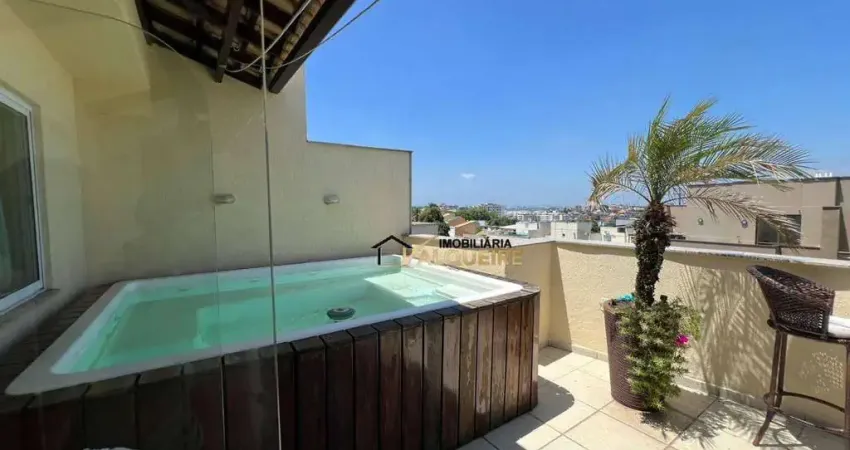 Cobertura com 4 dormitórios à venda, 196 m² por r$ 890.000,00 - pechincha - rio de janeiro/rj