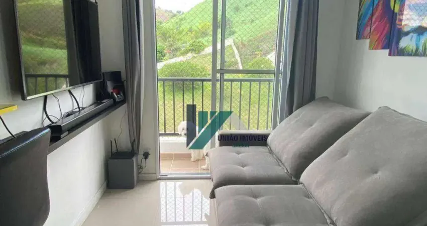 Apartamento com 2 dormitórios à venda, 48 m² por r$ 280.000,00 - covanca - são gonçalo/rj