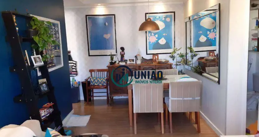 Apartamento com 3 quartos à venda, 75 m² por r$ 430.000 - fonseca - niterói/rj