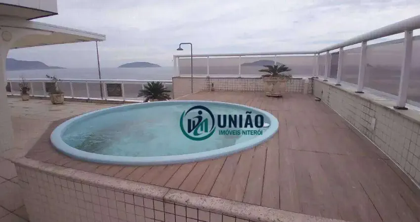 Cobertura com 3 quartos à venda, 300 m² por r$ 3.300.000 - piratininga - niterói/rj