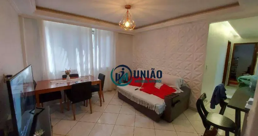Apartamento com 3 quartos à venda, 70 m² por r$ 300.000 - santa rosa - niterói/rj