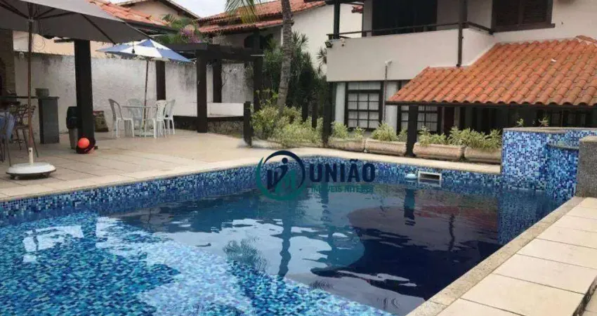 Casa com 4 quartos sendo 2 suítes à venda, 361 m² por r$ 2.800.000 - camboinhas - niterói/rj