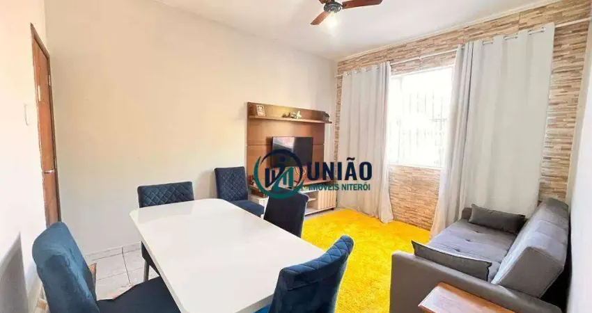 Apartamento com 2 quartos à venda, 70 m² por r$ 220.000 - fonseca - niterói/rj