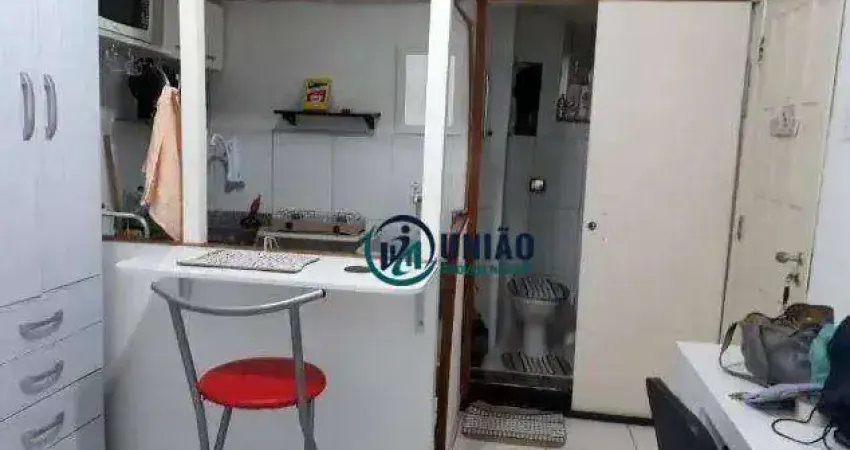 Apartamento com 1 quarto à venda, 21 m² por r$ 125.000 - centro - niterói/rj