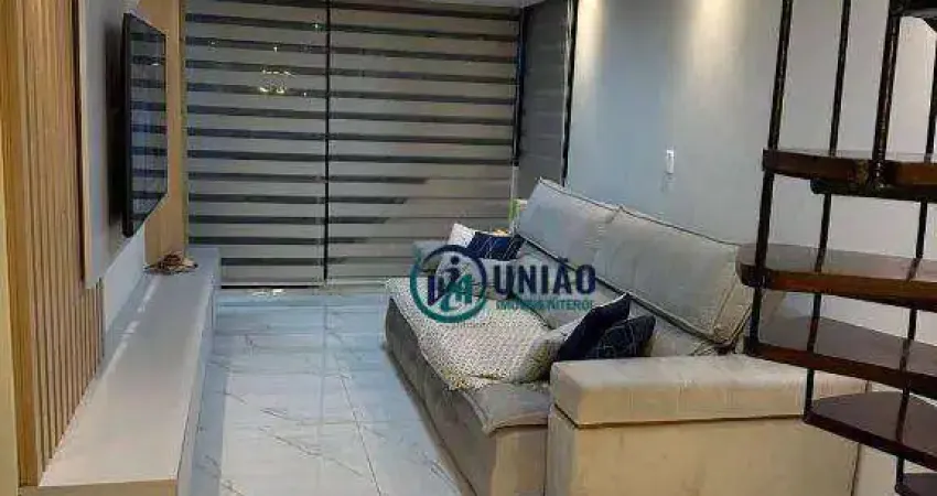 Cobertura com 3 quartos à venda, 160 m² por r$ 1.350.000 - icaraí - niterói/rj