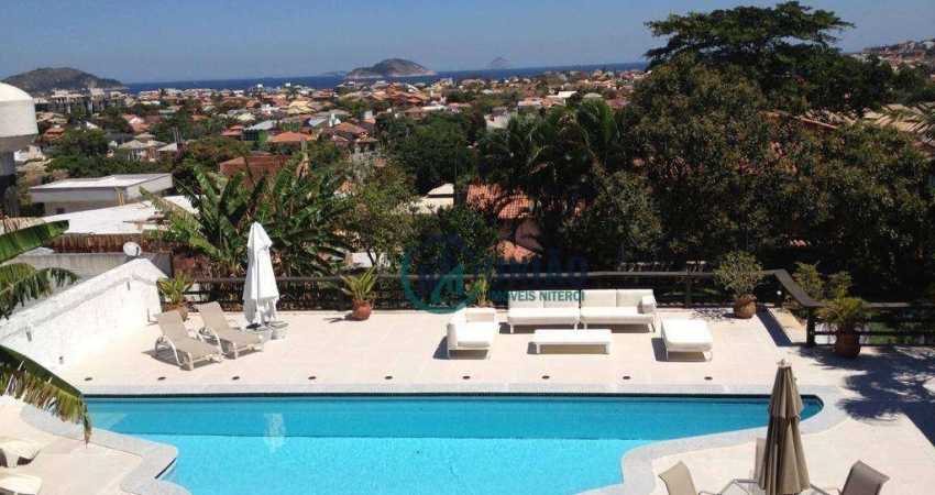 Casa com 4 quartos à venda, 1000 m² por R$ 5.900.000 - Camboinhas - Niterói/RJ