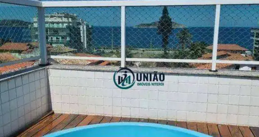 Cobertura com 2 quartos à venda, 110 m² por R$ 1.350.000 - Piratininga - Niterói/RJ