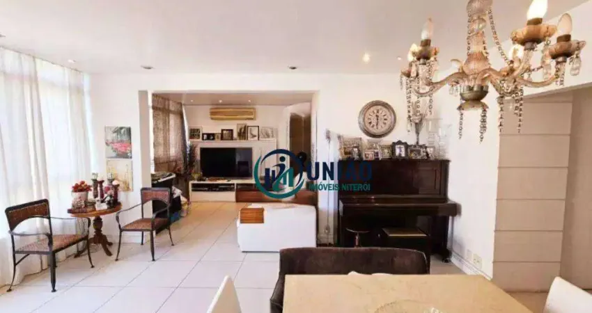Apartamento com 3 dormitórios à venda, 125 m² por r$ 1.450.000,00 - icaraí - niterói/rj