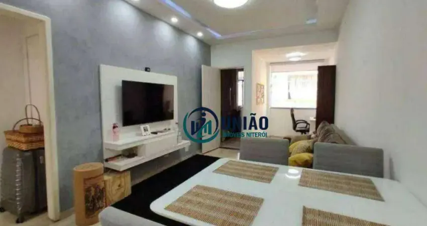 Apartamento com 2 dormitórios à venda, 80 m² por R$ 335.000,00 - Centro - Niterói/RJ