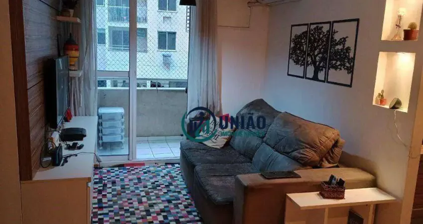 Apartamento com 2 quartos à venda, 69 m² por r$ 365.000 - barreto - niterói/rj