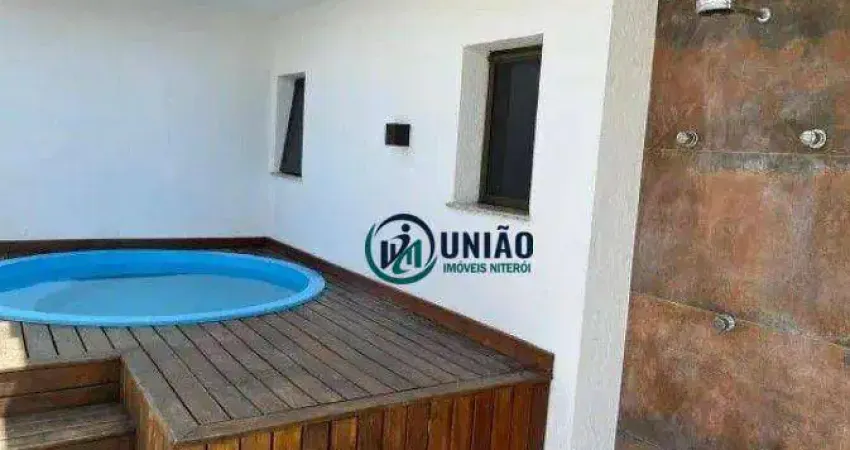 RARIDADE: Excelente cobertura LINEAR, com 2 dormitórios, sendo uma suíte, duas vagas, lazer completo!