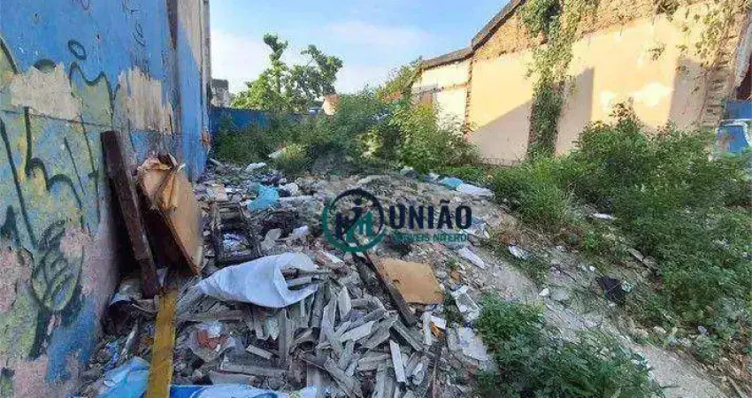 Terreno à venda, 260 m² por r$ 750.000,00 - fonseca - niterói/rj