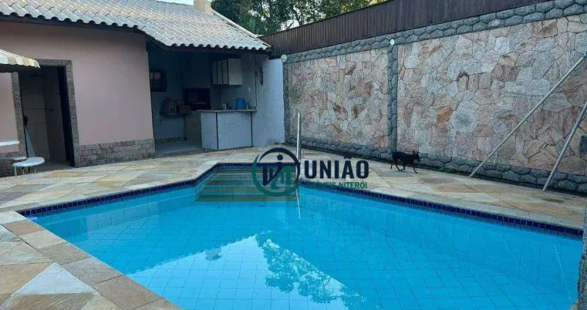 Casa com 3 dormitórios à venda, 248 m² por r$ 950.000,00 - serra grande - niterói/rj
