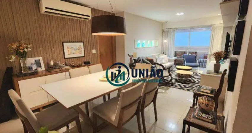 Apartamento com 3 quartos à venda, 113 m² por r$ 1.890.000 - icaraí - niterói/rj