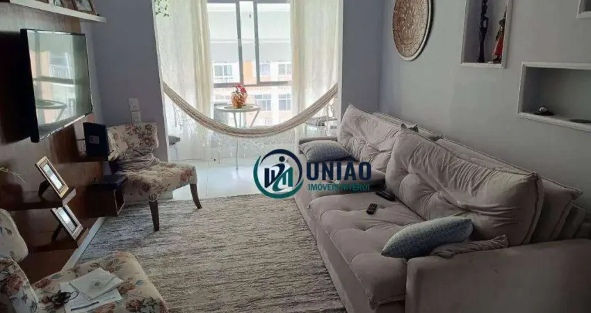 Apartamento com 2 quartos à venda, 77 m² por r$ 579.000 - santa rosa - niterói/rj