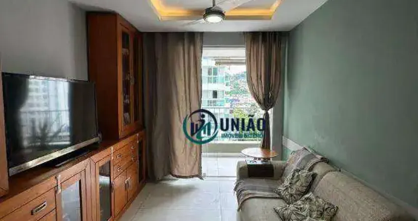 Apartamento com 2 quartos à venda, 75 m² por r$ 570.000 - santa rosa - niterói/rj