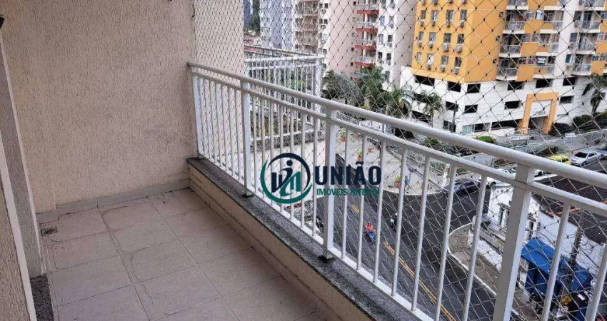 Apartamento com 2 dormitórios à venda, 65 m² por r$ 485.000,00 - santa rosa - niterói/rj