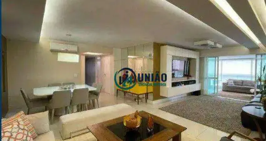 Espetacular apartamento com 3 suítes, sol da manhã e vista parcial mar!!