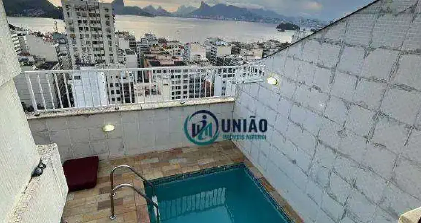 Cobertura com 4 quartos à venda, 170 m² por R$ 1.800.000 - Icaraí - Niterói/RJ