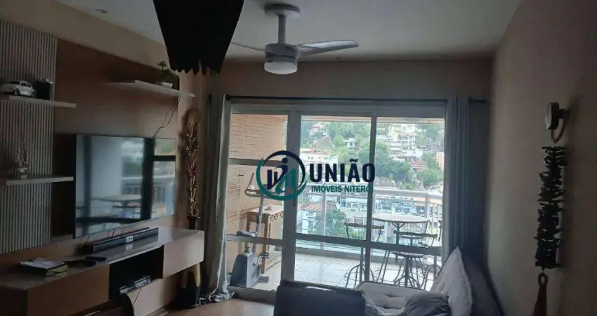 Apartamento com 1 quarto à venda, 50 m² por R$ 470.000 - Icaraí - Niterói/RJ