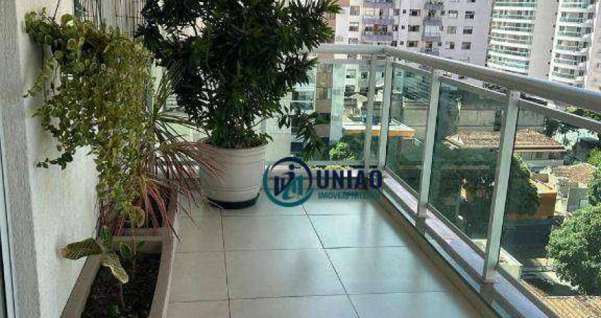 Excelente apartamento com 3 dormitórios, sendo uma suíte, duas vagas, frente, andar alto, sol da manhã, lazer completo !!!