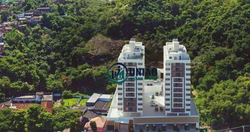 Apartamento com 2 quartos à venda, 46 m² por r$ 300.000 - fonseca - niterói/rj