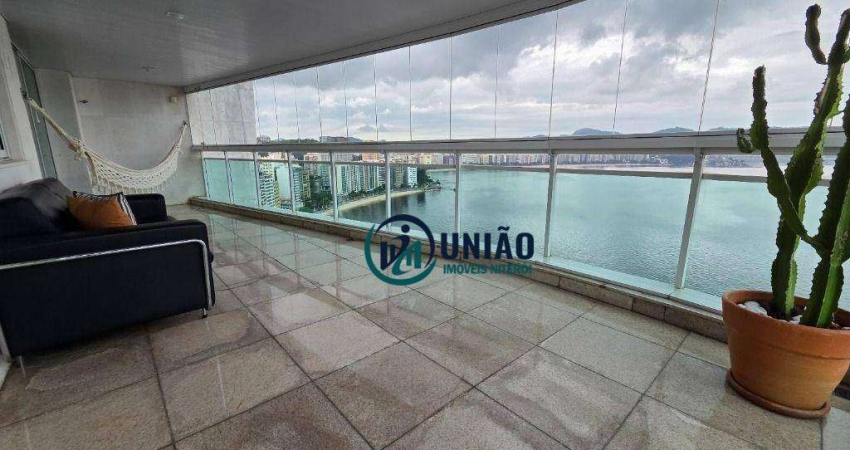 Espetacular apartamento, planta original com 4 dormitórios, vista mar maravilhosa!!
