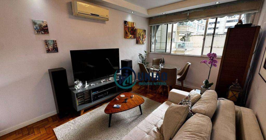 Apartamento com 2 quartos à venda, 72 m² por R$ 580.000 - Icaraí - Niterói/RJ