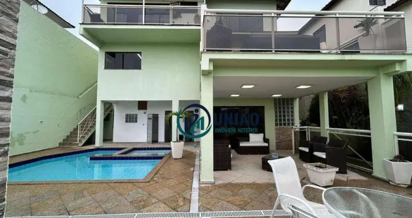 Casa com 6 quartos à venda, 286 m² por R$ 4.500.000 - Camboinhas - Niterói/RJ