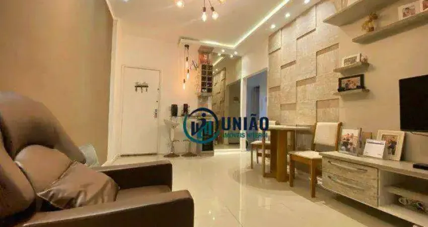 Apartamento com 2 dormitórios à venda, 70 m² por R$ 690.000,00 - Icaraí - Niterói/RJ