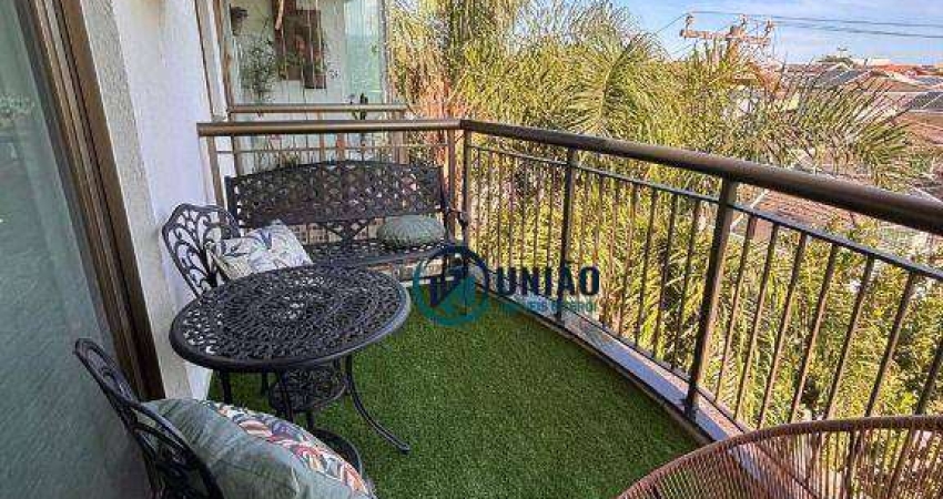 Apartamento com 1 quarto à venda, 34 m² por R$ 650.000 - Camboinhas - Niterói/RJ