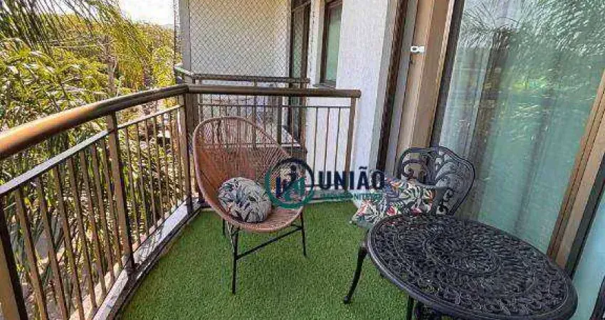 Apartamento com 1 quarto à venda, 34 m² por r$ 650.000 - camboinhas - niterói/rj