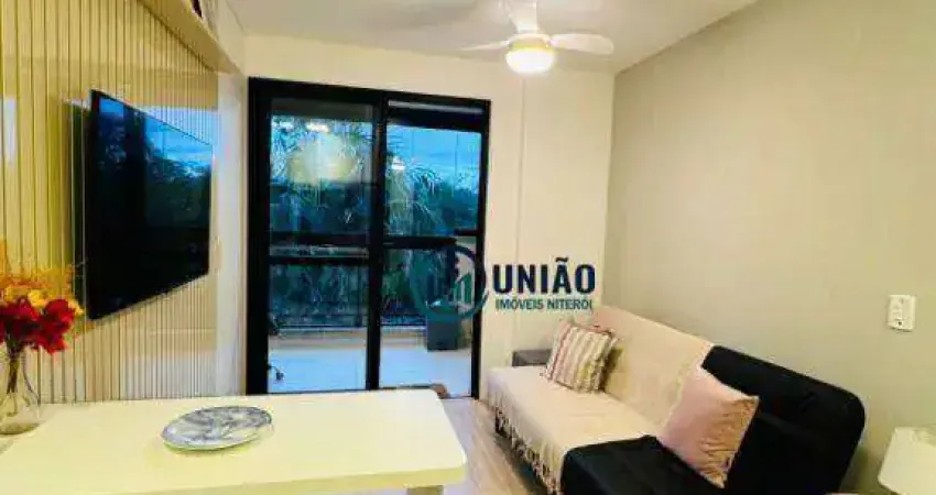 Apartamento com 1 dormitório à venda, 38 m² por r$ 530.000,00 - ingá - niterói/rj