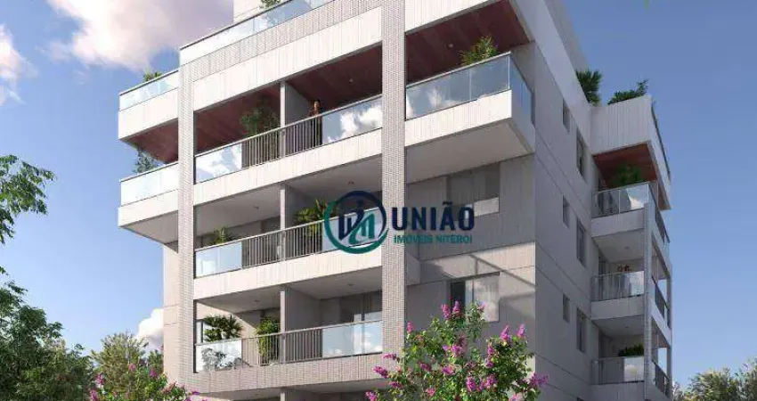 Apartamento com 1 dormitório à venda, 41 m² por R$ 549.900,00 - Piratininga - Niterói/RJ