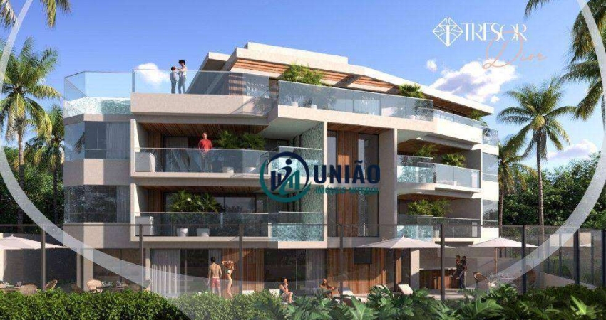Apartamento com 4 dormitórios à venda, 202 m² por R$ 3.990.000 - Camboinhas - Niterói/RJ