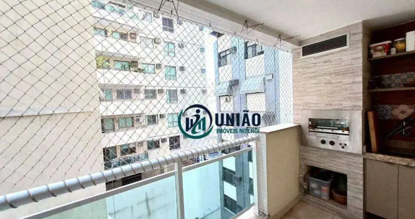Apartamento com 2 dormitórios à venda, 80 m² por r$ 730.000,00 - vital brasil - niterói/rj