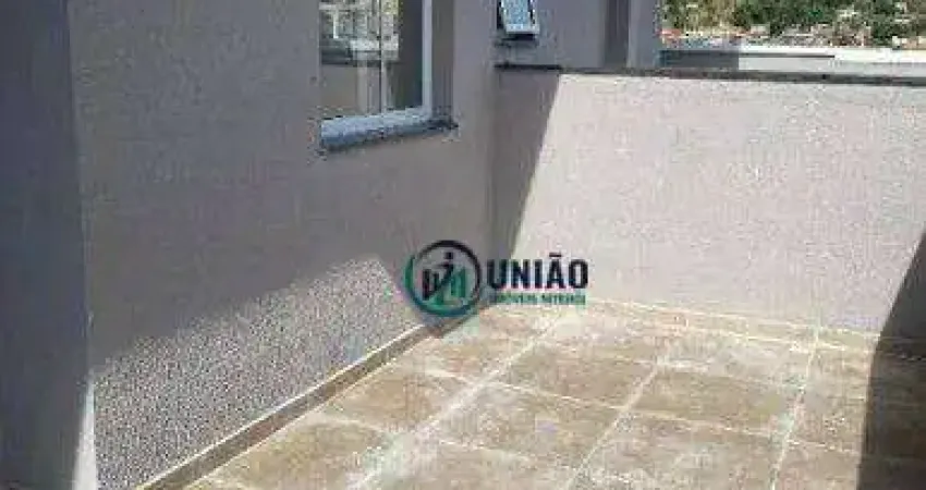 Excelente cobertura linear com 2 dormitórios, à venda, 60 m² por r$ 680.000 - santa rosa - niterói/rj